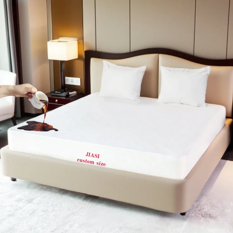 Soft-Bamboo-Mattress-Protector-Waterproof-Bed-Cover-Anti-Pull-Feature-Hypoallergenic-Breathable-Fitted-Sheet-Knitted-Hotel
