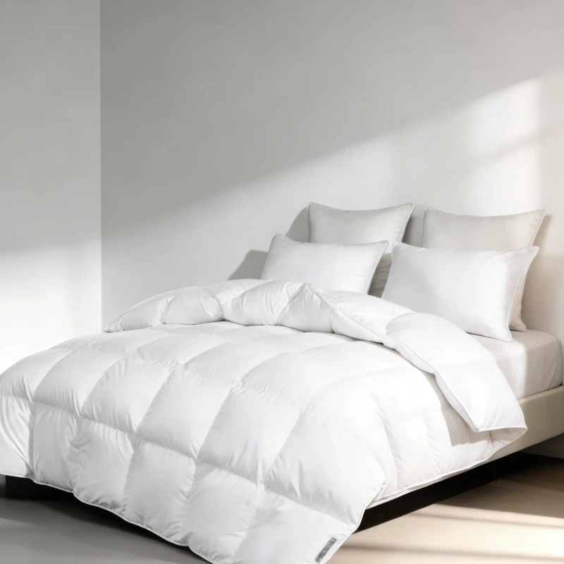 Soft-Breathable-100-Cotton-Hypoallergenic-Down-Duvet-Fluffy-Feather-Lightweight-Comforter-for-Home-Hotel-All-Season-Duck-Quilt