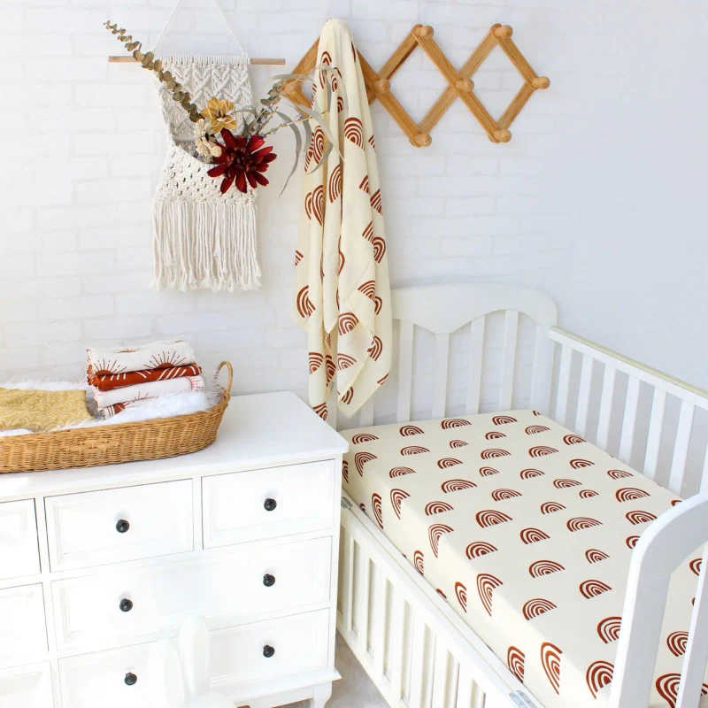 Soft-Breathable-100-Organic-Cotton-Muslin-Infant-Crib-Sheet-With-Matching-Pillowcase-Digital-Printing-Animal-Camo-Low-Moq