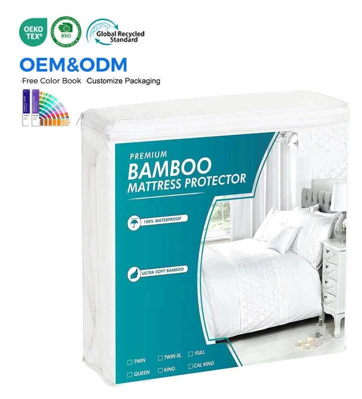 Soft-Breathable-Bed-Mattress-Cover-Waterproof-Bamboo-Mattress-Protector