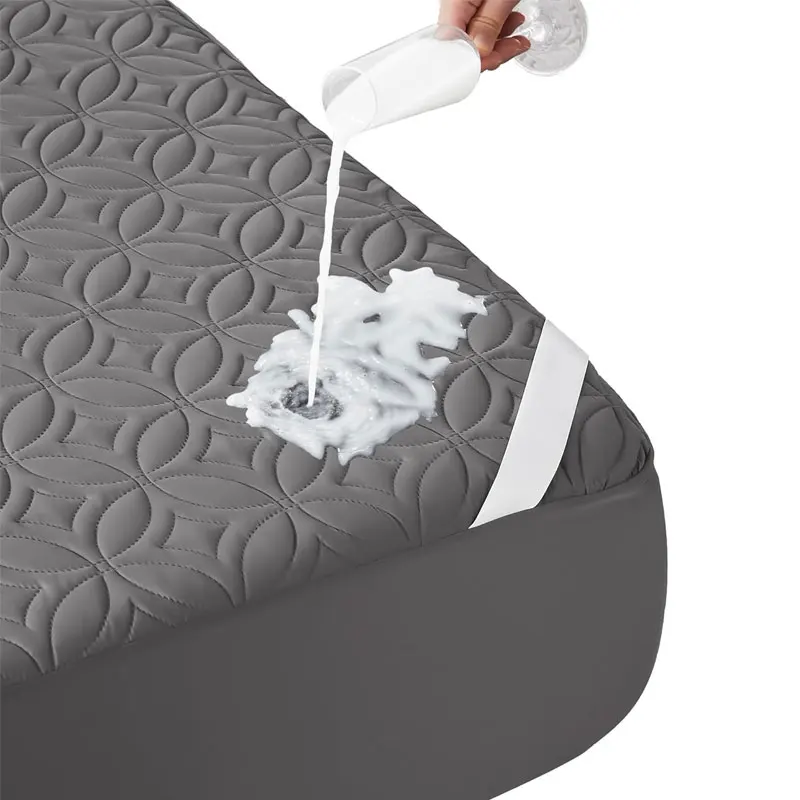 Soft-Breathable-Dirt-Proof-Queen-Size-Mattress-Pad-Noiseless-Waterproof-Mattress-Protector-for-Home-Bedroom-Hotel