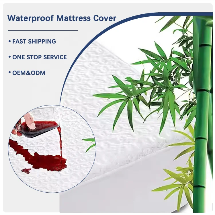 Soft-Breathable-High-Quality-Mattress-Protector-Waterproof-Mattress-Cover-for-Home-Sleep