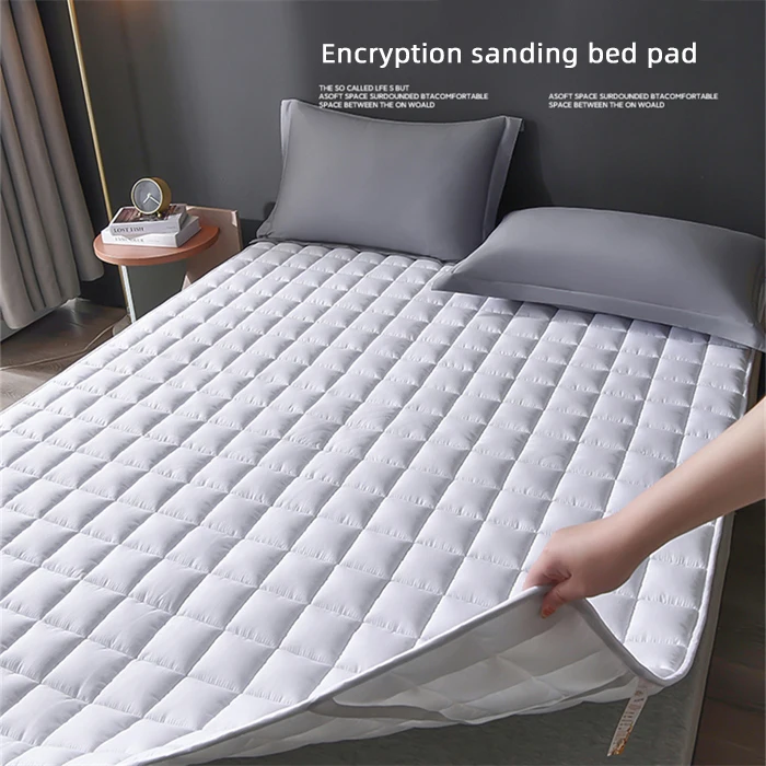 Soft-Breathable-Polyester-Quilted-Mattress-Protector-Hotel-Luxury-Fitted-Mattress-Pad-Cover