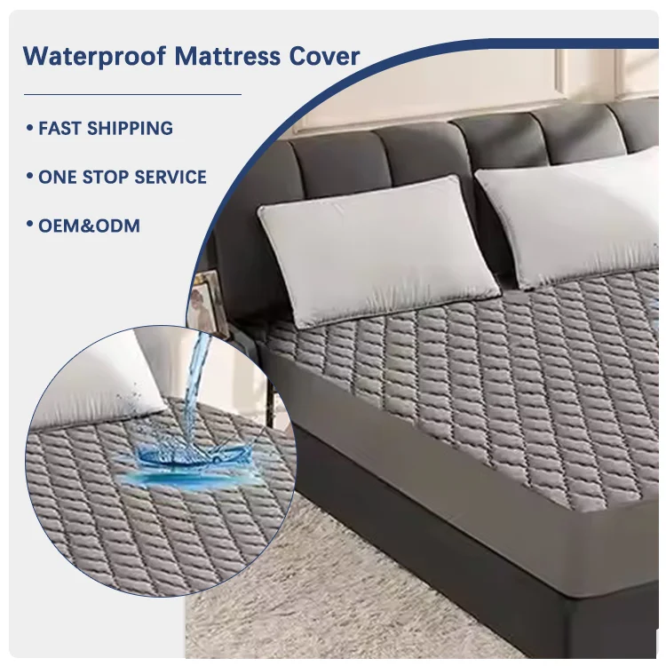 Soft-Breathable-Waterproof-Cotton-Mattress-Protector-Waterproof-Mattress-Cover-for-Home-Use