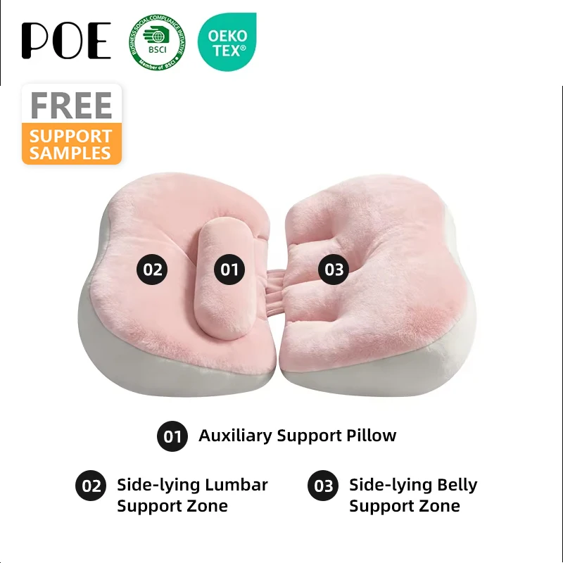 Soft-Butterfly-Pregnancy-Body-Pillow-Ergonomic-Side-Sleeper-Cushion-Waist-Support-Maternity-Pillow-With-Mini-Pillow