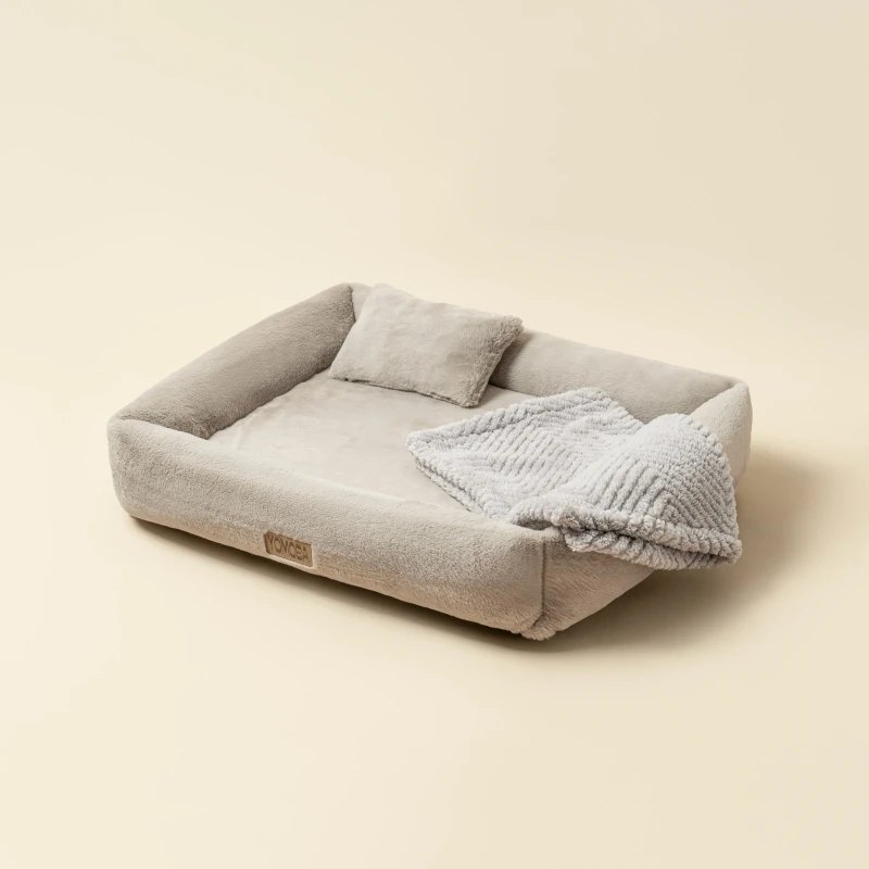 Soft-Cloud-Grey-Orthopedic-Dog-Bed-Washable-Pet-Sofa-with-Bolster-for-Small-Medium-Large-Dogs-and-Cats-Factory