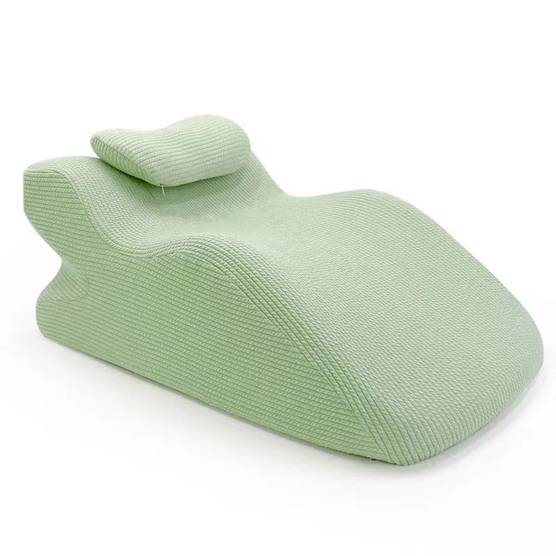 Soft-Ergonomic-Memory-Foam-Nap-Pillow-Orthopedic-Bed-Reading-Pillow-Cushion-Back-Support-Massage-Features-Comfortable-Sleeping