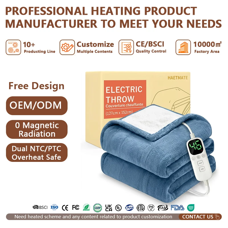Soft-Flannel-Electric-Blanket-84x90-Inch-Queen-7-Heat-Settings-Auto-Off-Timer-ETL-Safe-for-Master-Bedroom-Winter-Warmth