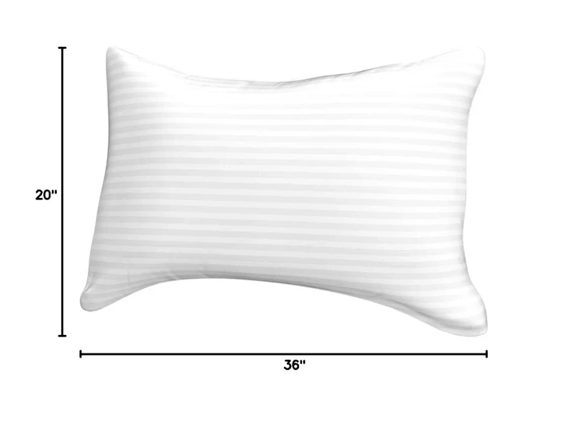 Soft-Striped-Bed-Pillow-Insert-Hypoallergenic-Breathable-Pillow-for-Sleeping-Bedroom-Guest-Room-Decor
