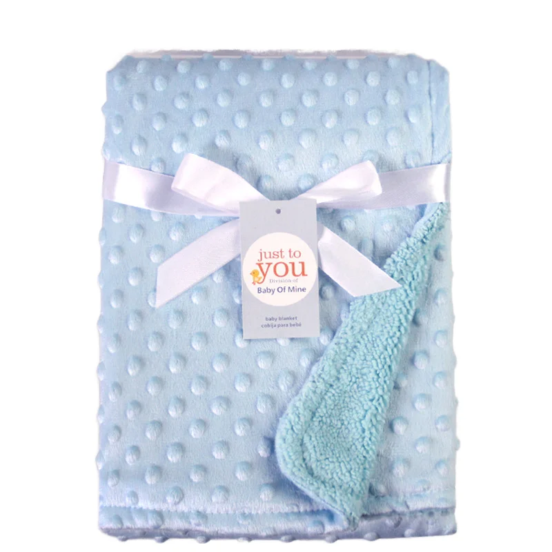 Soft-Thermal-Fleece-Baby-Blanket-Quilt-Set-Solid-Cotton-Bedding-for-Newborns