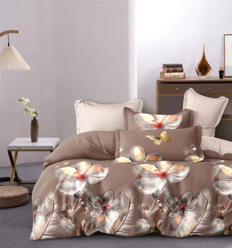 Soft-and-Comfortable-Home-Six-piece-Set-of-Printed-Bed-Sheets-and-Duvet-Covers