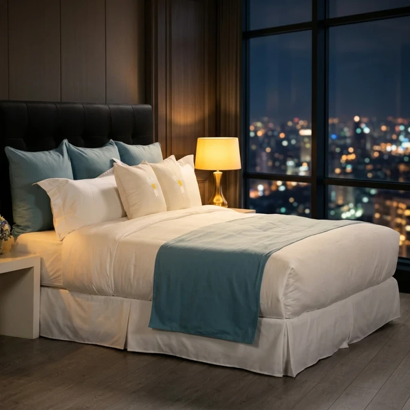 Soft-and-Comfortable-Quilted-Bedspread-King-Size-Bed-Runner-for-Star-Hotel