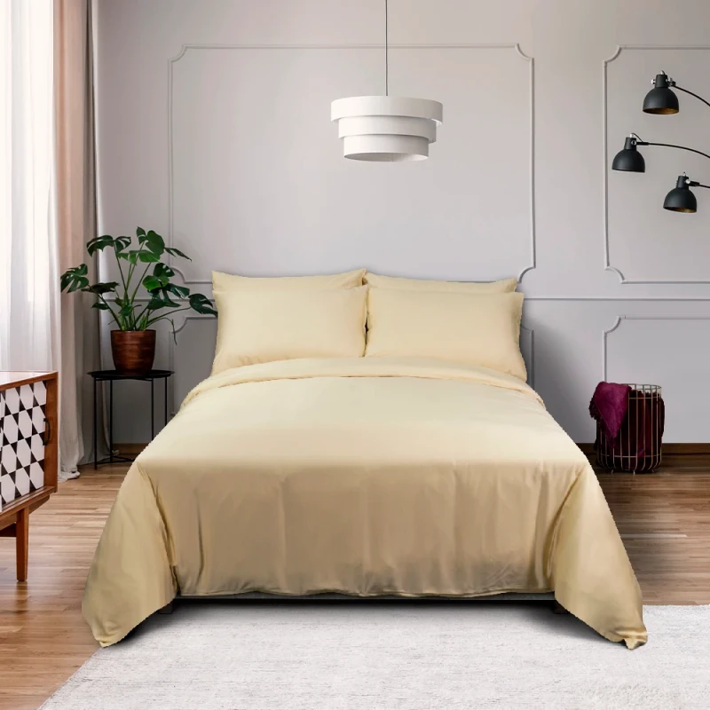 Solid-Color-Bedding-King-Size-Bed-Sheet-Duvet-Cover-Set-Super-Soft-Bamboo-Fiber