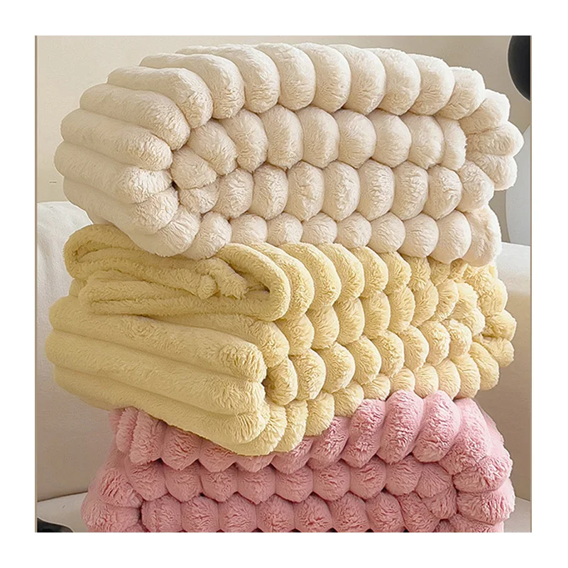 Solid-Color-Super-king-Queen-Size-Flannel-Fleece-Like-Super-Thick-Sherpa-Blanket-Coral-Velvet-Thick-Winter-Warm-Blanket