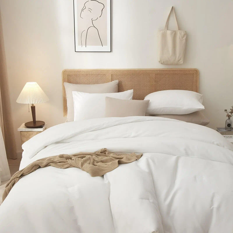 Solid-Color-Ultra-Soft-Full-Size-Down-Alternative-Comforter-Fluffy-Bed-Comforter-Set