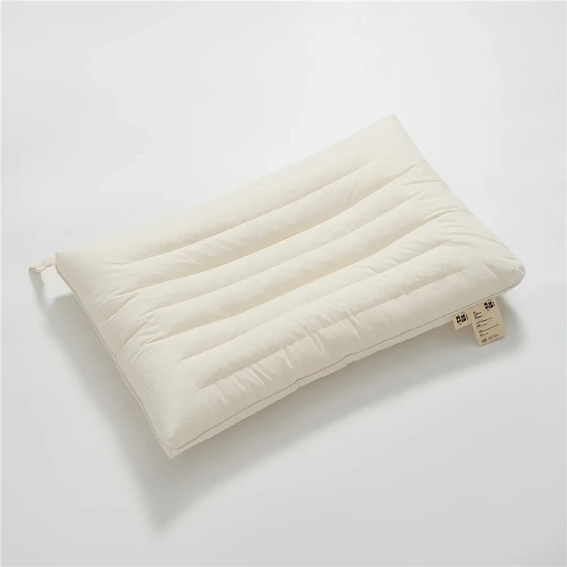 Solid-Pattern-Cotton-Microfiber-Pillow-Insert-for-Neck-Support