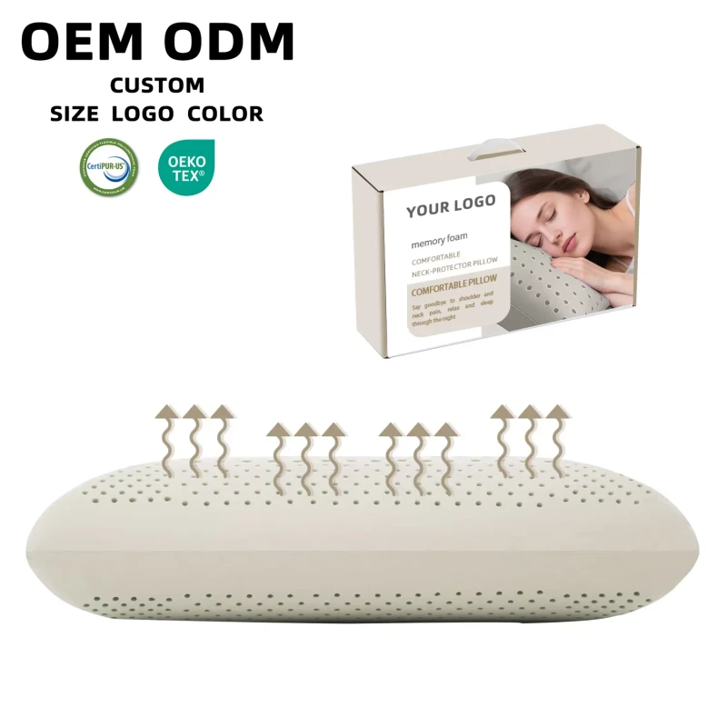 Special-Pillow-Soft-Cervical-Neck-Support-with-Memory-Foam-Massage-Feature-Removable-for-Bedding