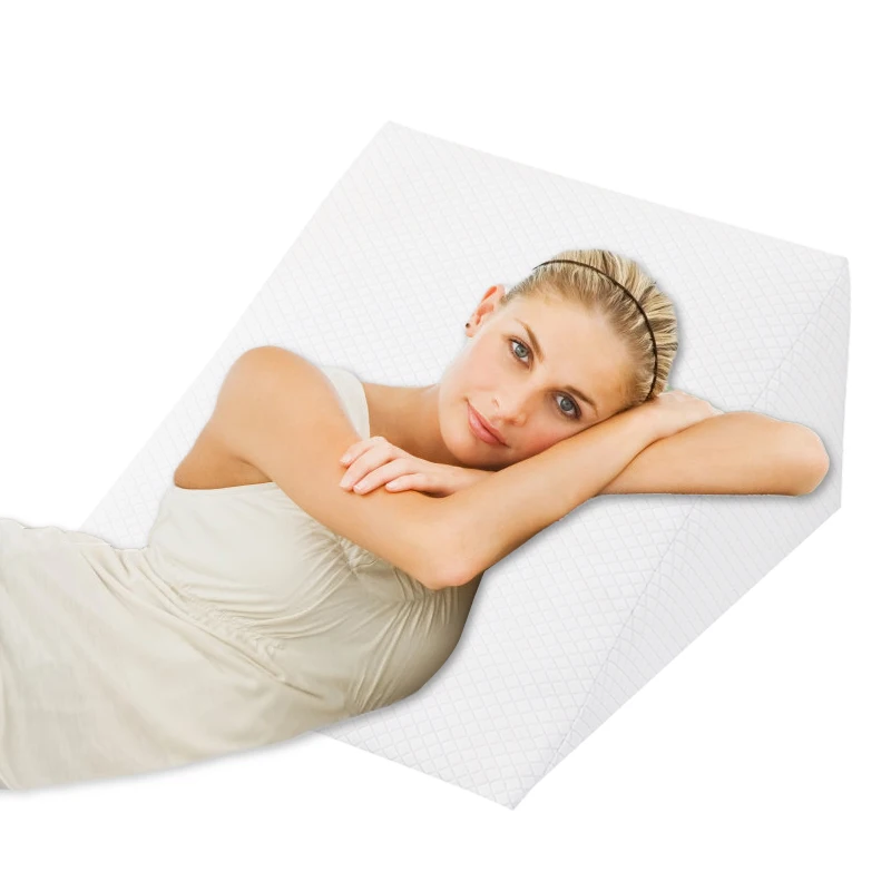 Sports-Entertainment-Bed-Pillows-with-Triangle-Wedge-Design-Headboard-Reading-Rest-Leg-Back-Support
