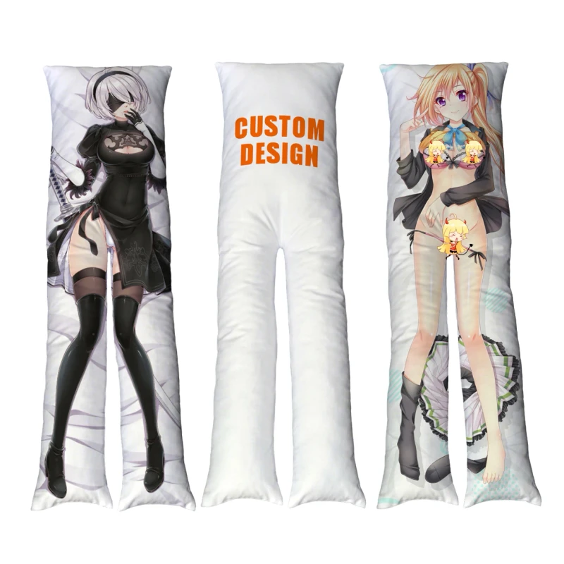 Square-Cartoon-Character-Anime-Body-Pillow-160x50cm-2Way-Tricot-Split-Leg-OEM-Manufacturer-Home-Use