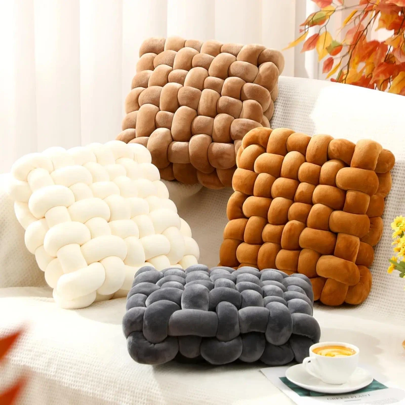 Square-Knot-Pillows-Knotted-Plush-Soft-Throws-Accent-Pillows-Cushion-Decoration-for-Home-Sofa-Bed-Couch