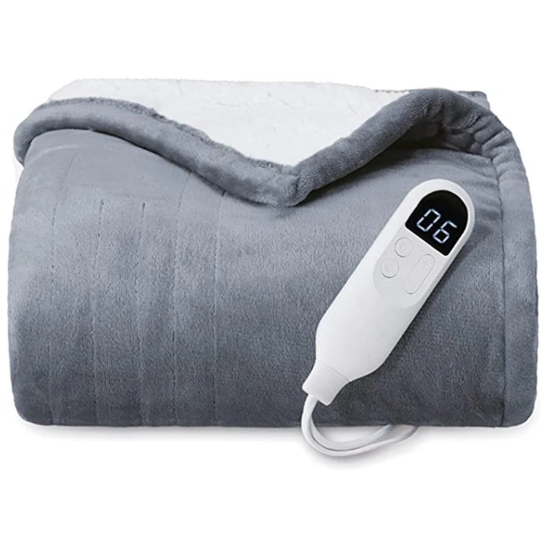 Stable-Skin-Friendly-Soft-Fleece-Relieve-Fatigue-Cold-Weather-Utility-Savings-Winter-Home-Bedroom-Fast-Heating-Electric-Blanket