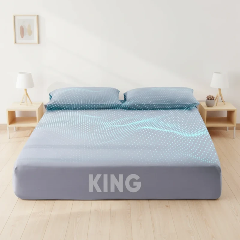 Standard-Size-5-Silver-Fiber-95-Cotton-Solid-Woven-Anti-Static-OEKO-TEX-Certified-Grounding-Bed-Sheet