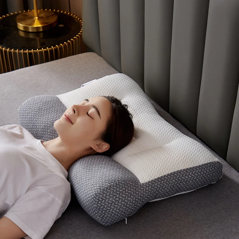 Strain-Relief-Cervical-Neck-Support-Pillow-Ergonomic-Memory-Foam-Orthopedic-Contoured-Sleeper-Pillow-for-Sleeping