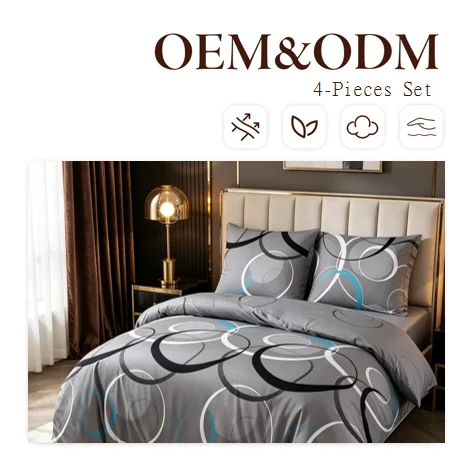 Stylish-Cozy-Soft-4-Piece-Bedding-Set-Premium-Microfiber-Hotel-Style-Set-for-Home-Guest-Room-Use