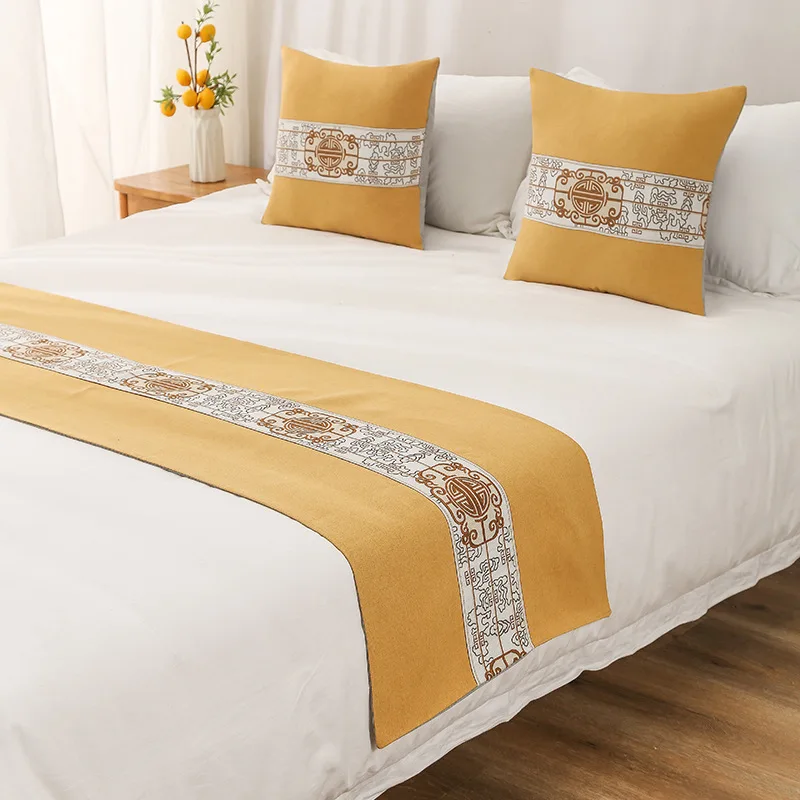 Summer-Annes-Classic-Traditional-Chinese-Hotel-Home-Decoration-Bed-Runner