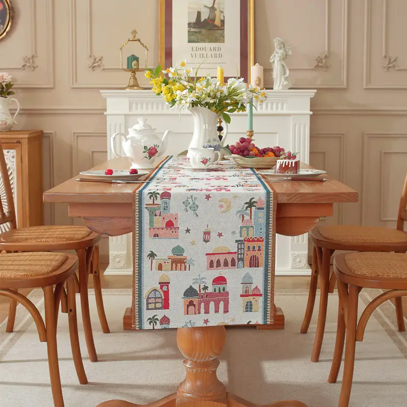 Summer-Annes-Moon-Festival-Bed-Runner-Colorful-Jacquard-Star-Light-Camel-Fasting-Tassel-Tablecloth-Table-Runner-1