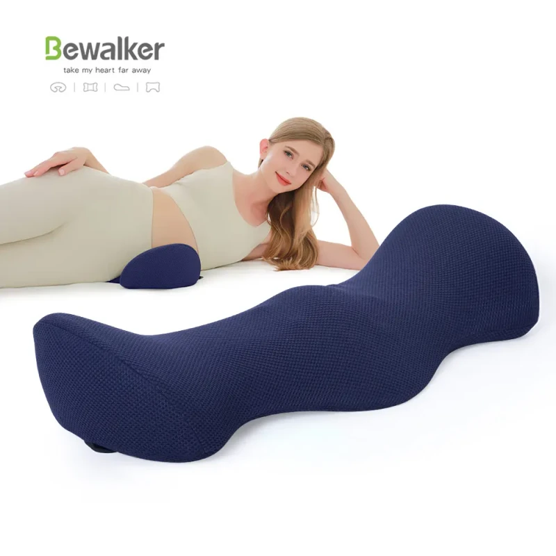 Summer-Breathable-Car-Memory-Foam-Lumbar-Cushion-Rolled-up-Waist-Support-with-Breathable-Pillow-for-Reading-Bed-Rest