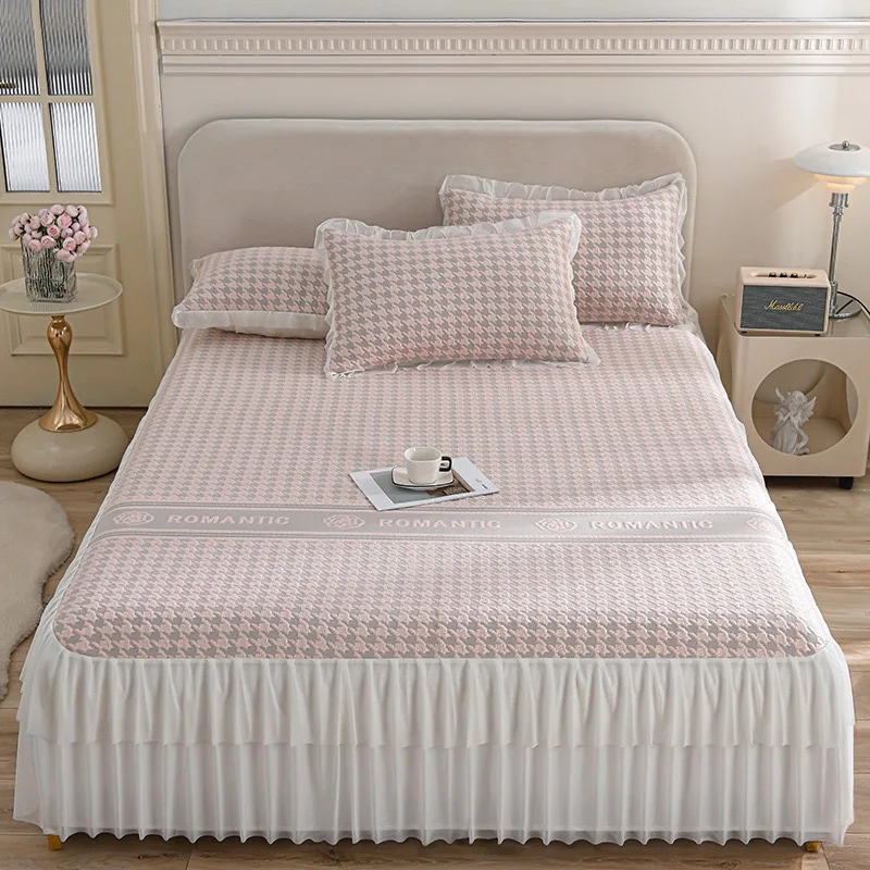 Summer-Woven-Cooling-Mat-3-Piece-Set-Airplane-Bed-Skirt-Soft-Mat-Eco-Friendly-Factory-Direct-Dropshipping