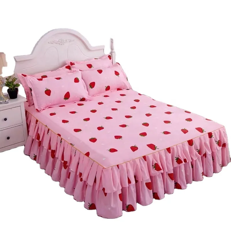 Super-King-Size-Microfiber-Bed-Sheet-Set-Printed-Floral-Bedroom-Collection-Made-in-China