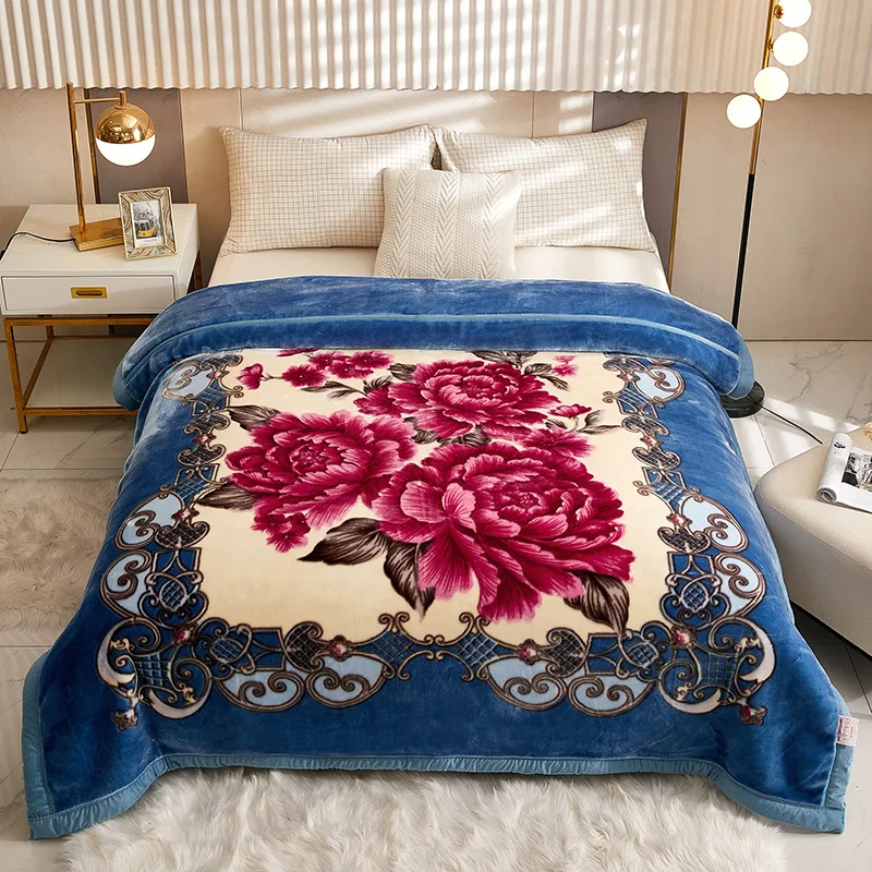 Super-Soft-Dyed-Raschel-Blanket-for-Winter-100-Polyester-Warm-Throw-Modern-Solid-Color-Home-Textile