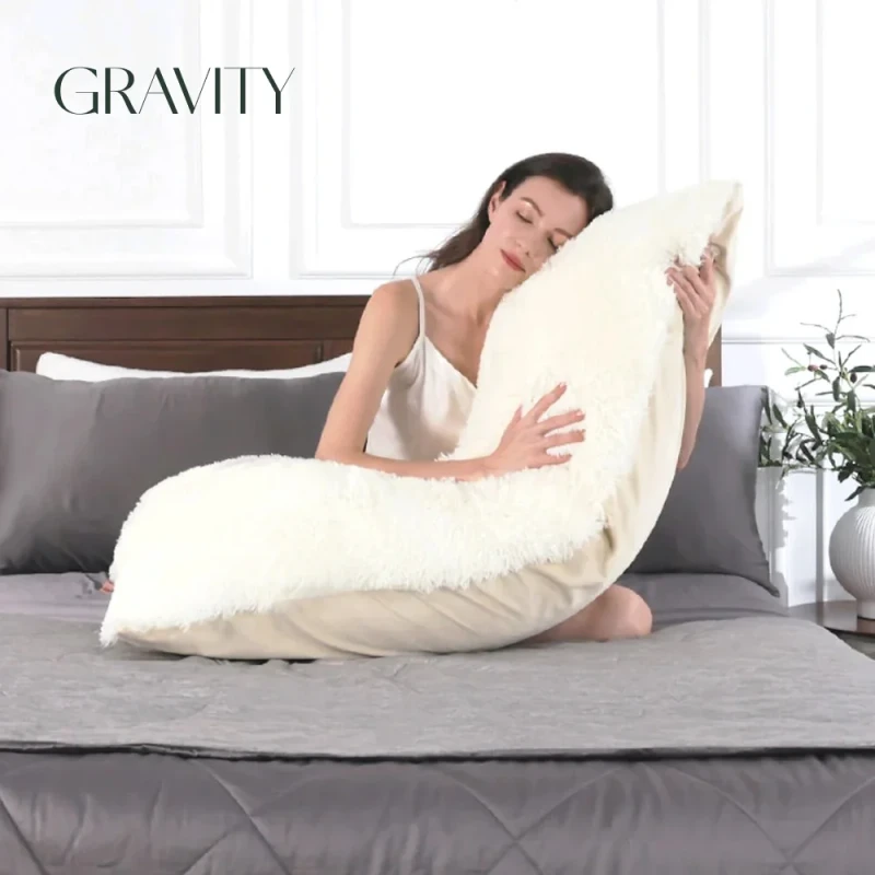 Super-Soft-Modern-Rabbit-Fur-Memory-Foam-Body-Pillow-for-Cervical-Care-and-Adult-Sleeping