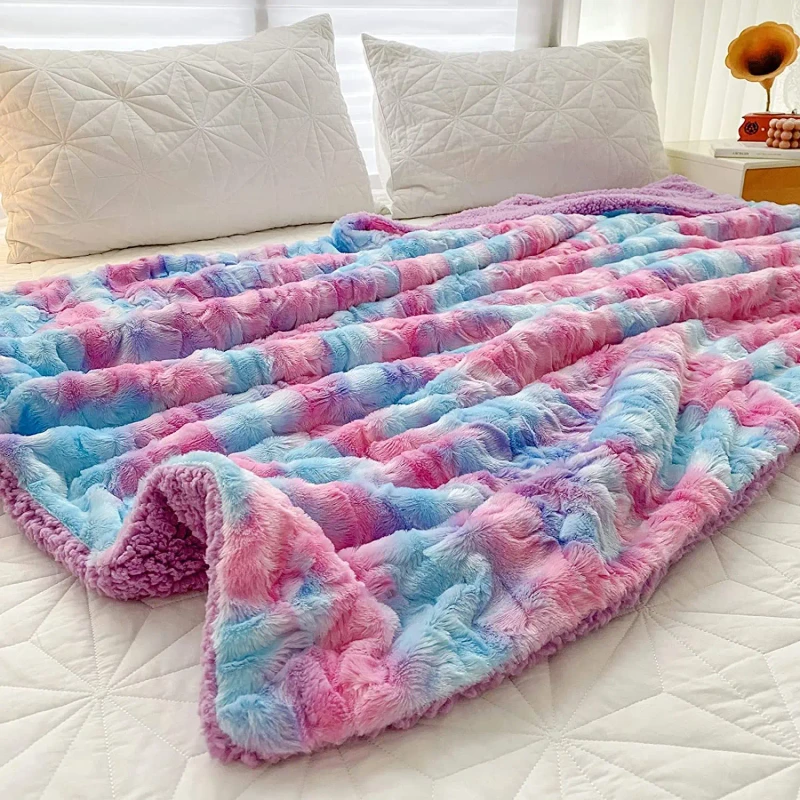 Super-Soft-Thick-Double-Layer-Blankets-Tie-dyeing-Super-Soft-Sherpa-Blanket