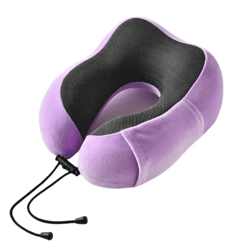 Super-Soft-U-Shape-Eco-Friendly-Durable-Customizable-Travel-Pillow-Memory-Foam-Lightweight-Easy-Carry-Neck-Support-Cushioning