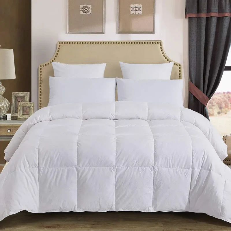 Supplier-Hotel-100-Cotton-White-Down-Comforter-microfiber-Quilt-polyester-Duvet