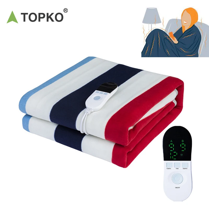 TOPKO-Comfortable-Soft-Quilted-Fleece-Heated-Throw-Blanket-with-9-speed-Timing-Safe-Electric-Blanket-for-Winter-Colorful-Stripes