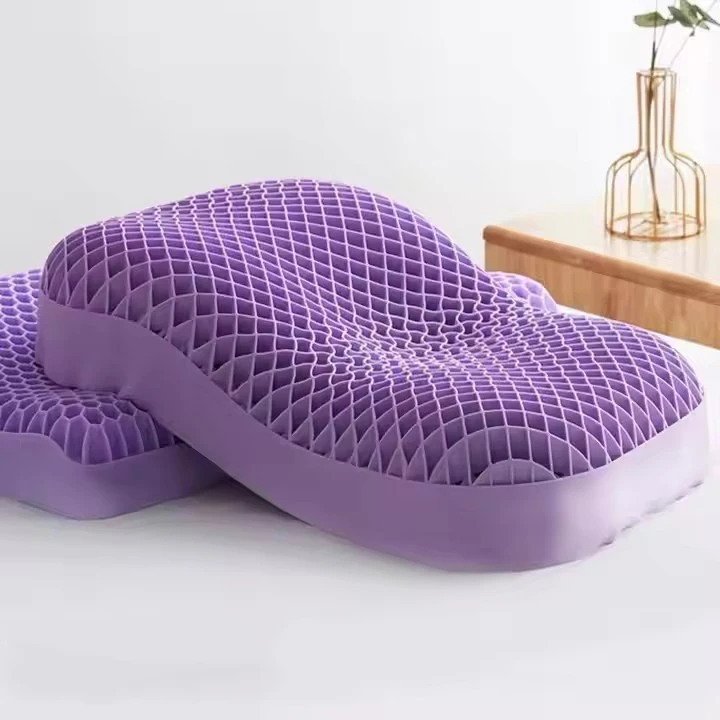 TPE-Gel-Pillow-Pressure-Relief-Washable-Cervical-Latex-Pillow-for-Adult-Sleep-Comfort