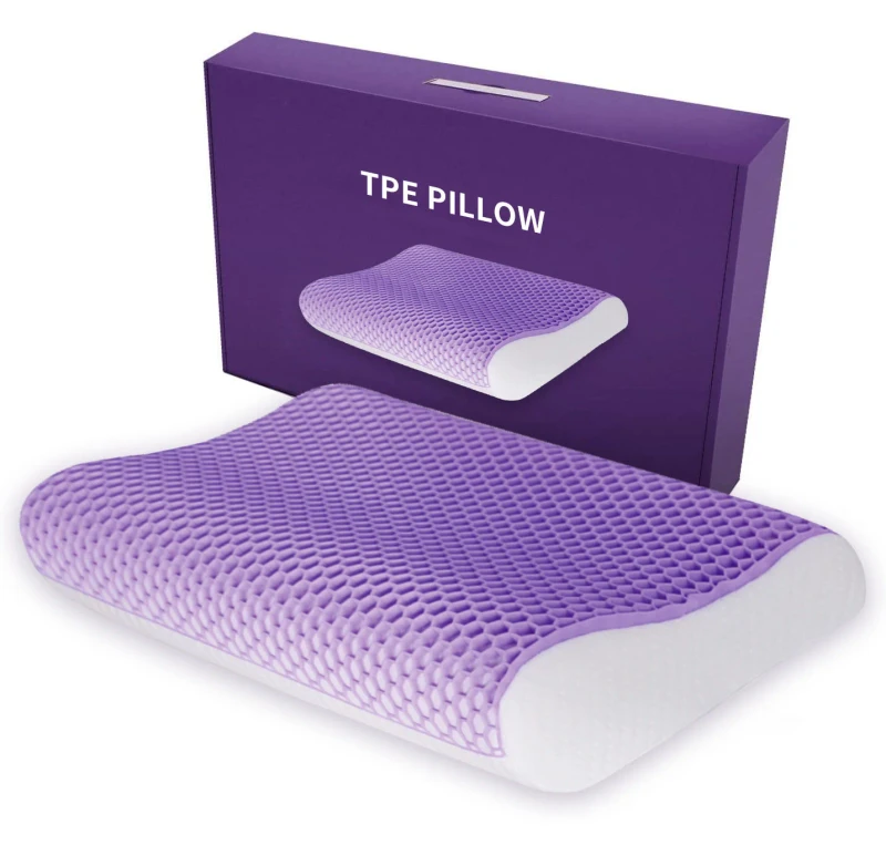 TPE-Memory-Foam-Cooling-Pillow-Honeycomb-Gel-Grid-Neck-Support-Cushion-for-Bed-Use-Eco-Friendly-Removable-Washable-Back