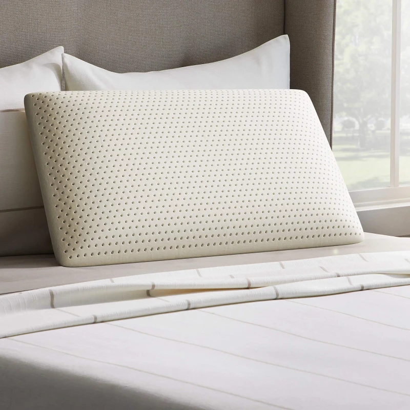 Talalay-Latex-Pillow-Pure-Latex-Memory-Foam-Rectangular-Pillow