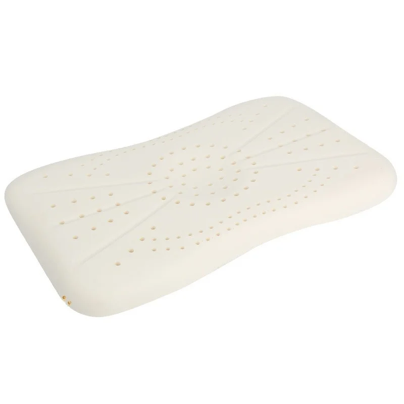 Thai-Natural-Latex-Alien-Shape-Pillow-Pure-Cotton-Cover-Anti-Mite-Hypoallergenic-Anti-static-Slow-Rebound-Children-Baby