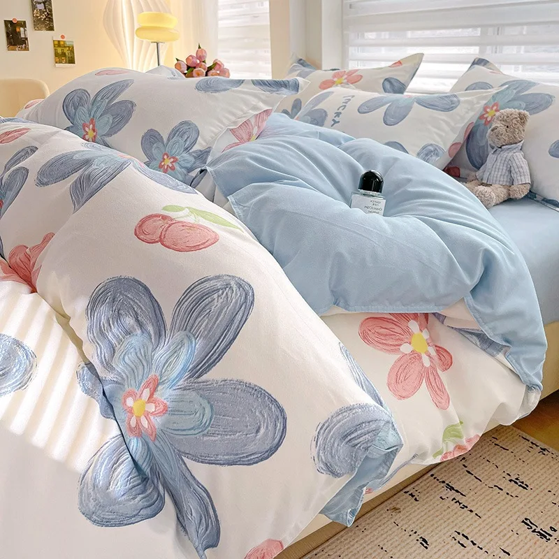 Thick-Duvet-Cover-Bedding-Set-Printed-100-Cotton-Comforter-Cover-Bedding-Set-With-Pillowcases-Bed-Sheet