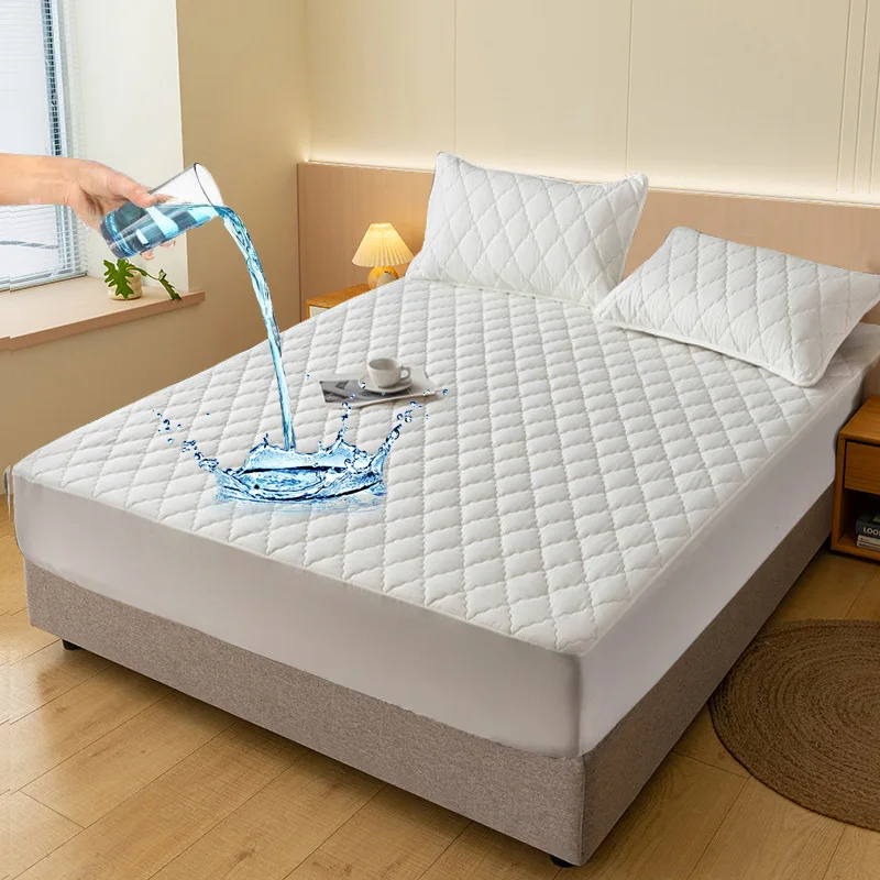 Thickened-Water-Proof-Mattress-Protective-Cover-Waterproof-Bed-Cover-Mattress-Pad