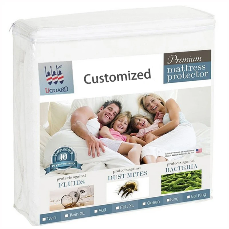 Thickened-Waterproof-Soft-Quilted-Mattress-Cover-Water-Proof-Breathable-All-wrapped-Sheet-Mattress-Protector-with-PVC-Bag