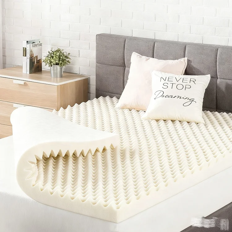 Thin-Eggshell-Foam-Mattress-Topper-Comfort-Enhancer-for-Existing-Mattresses-Twin-Full-Queen-Size