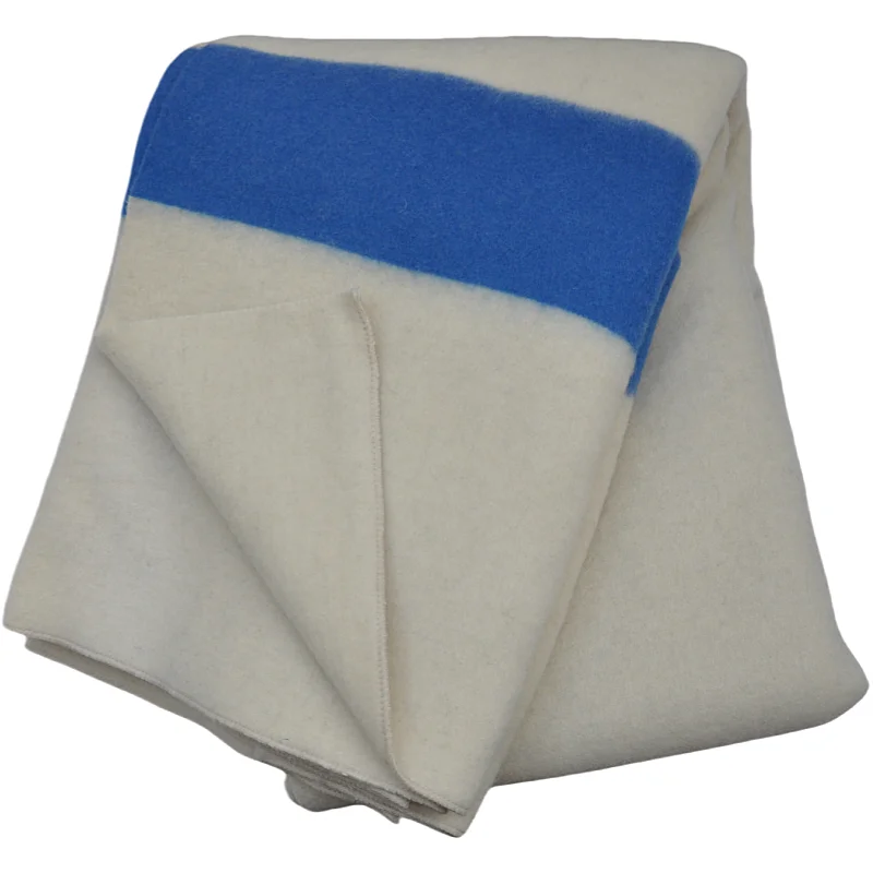 Throw-Blanket-for-Sofa-Bed-Living-Room-Bedroom-100-Wool-Blue-Stripes-Thick-Warm-Adults-Duty-for-Bed-Sofa-Hotel