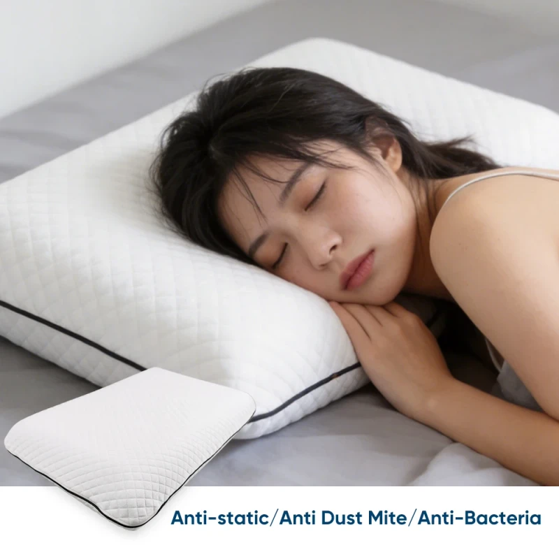 Throw-Pillow-Insert-Cooling-Gel-Butterfly-Memory-Foam-Cube-Pillow-Ergonomic-Adjustable