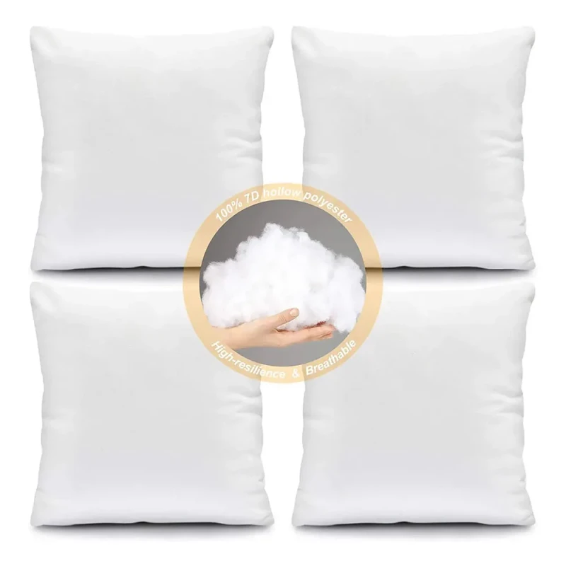 Throw-Pillow-Inserts-Forms-White-Soft-Microfiber-Filled-Decorative-Covers-Cushion-Bed-Couch-Sofa-15x15-Pillow-Case-Insert